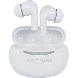 Happy Plugs Joy Pro helt trådløse in-ear høretelefoner (hvid)