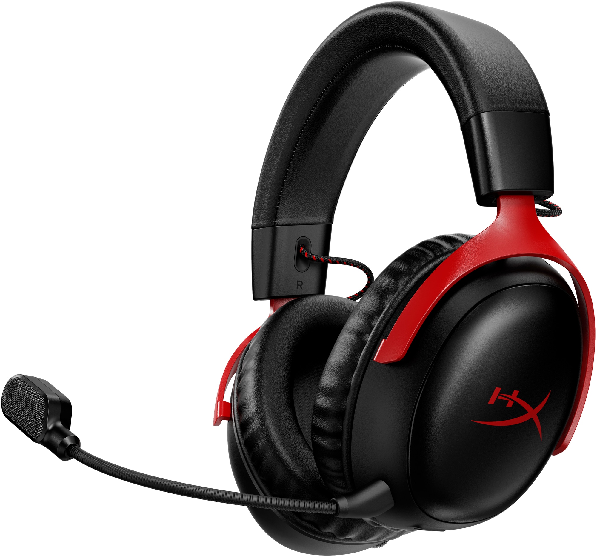 HyperX Cloud III Trådløse gaming høretelefoner (sort/rød) | Elgiganten