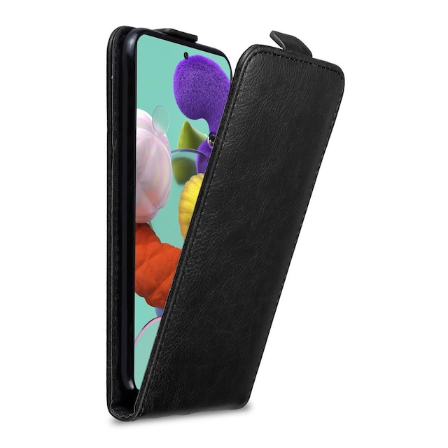 Samsung Galaxy A51 5G Pungetui Flip Cover (Sort)