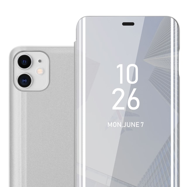iPhone 11 Pungetui Cover Case (Sølv)