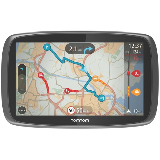 TomTom Go 5000 GPS + Lifetime Maps | Elgiganten
