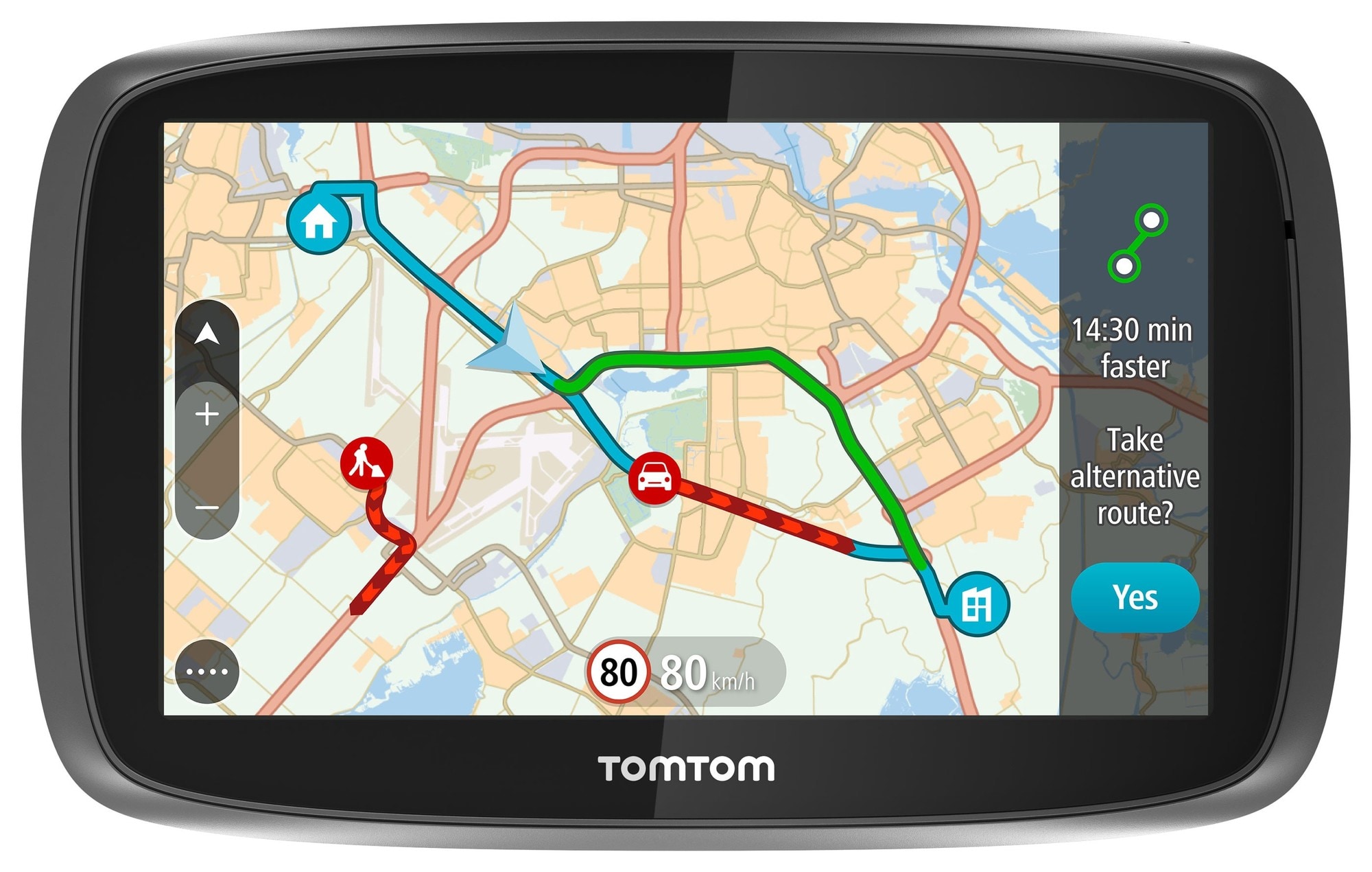 pinion vogn træk uld over øjnene TomTom Go 5100 World LMT GPS | Elgiganten