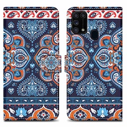 Samsung Galaxy M31 Pungetui Cover Case (Blå)