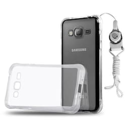 Samsung Galaxy J1 2016 Etui Case Cover (Hvid)