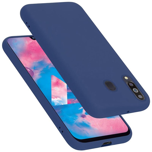 Samsung Galaxy M30 / A40s Cover Etui Case (Blå)