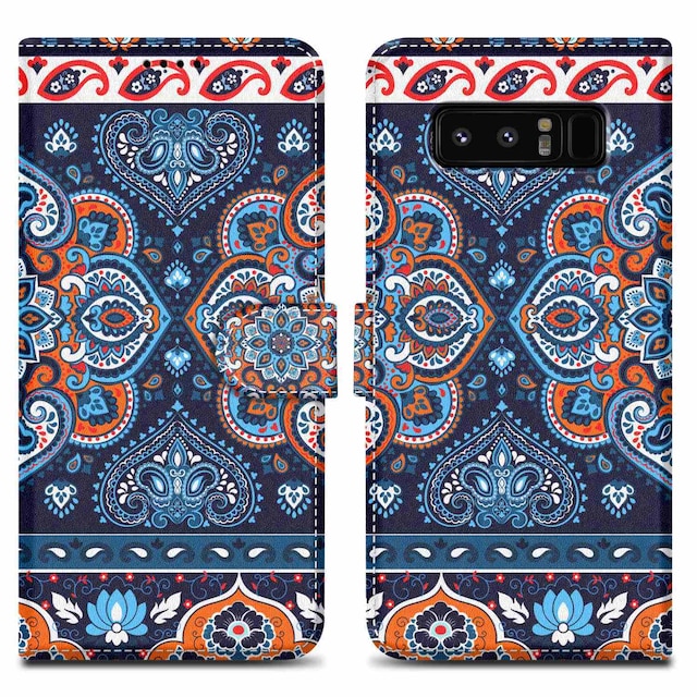 Samsung Galaxy NOTE 8 Pungetui Cover Case (Blå)