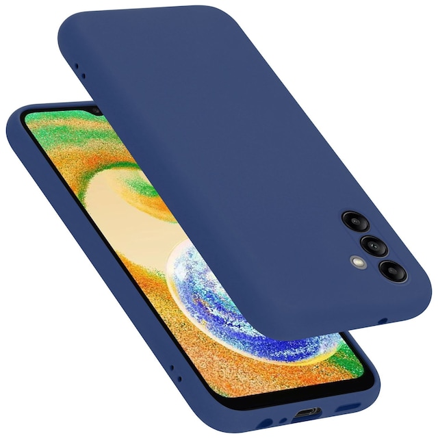 Samsung Galaxy A04s Cover Etui Case (Blå)