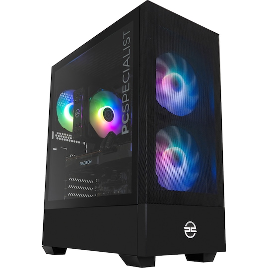 PCSpecialist Prime 300 i7-13F/16/1.024/4060 stationær gaming computer