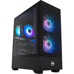 PCSpecialist Prime 320 i7-13F/16/1.024/4060 Ti stationær gaming computer