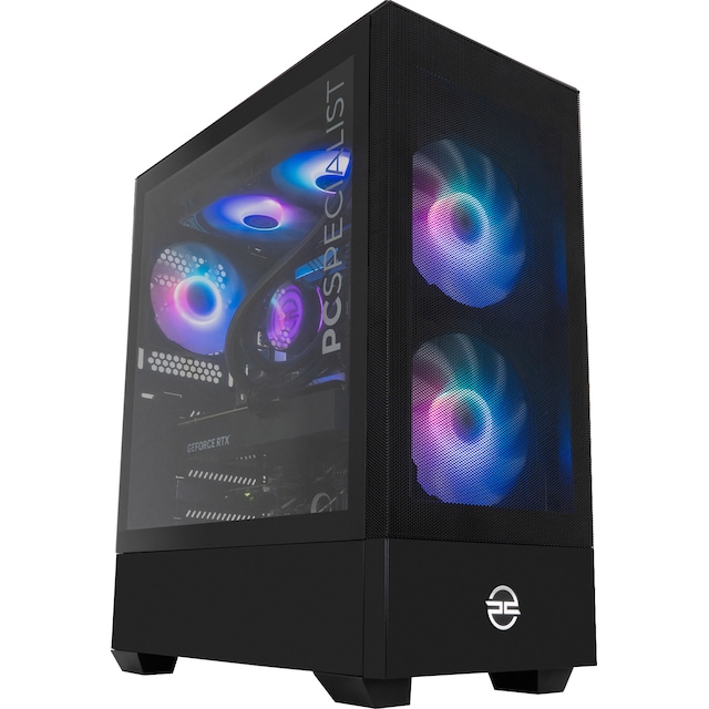 PCSpecialist Prime 330 i7-13F/16/1.024/4070 stationær gaming computer