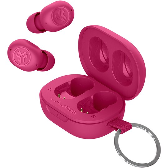 JLab Jbuds Mini true wireless in-ear høretelefoner (pink)
