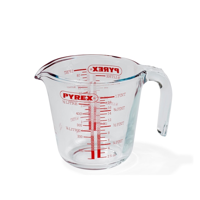 Pyrex Classic Målekande 0,5 liter Klar