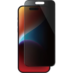 Panzer iPhone 15 Pro Max Full-Fit Privacy skærmbeskytter