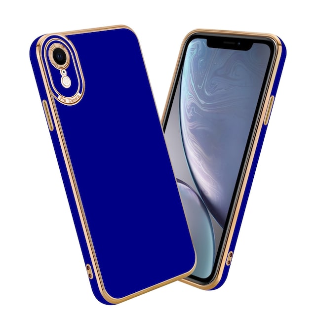 Cover iPhone XR Etui Case (Blå)