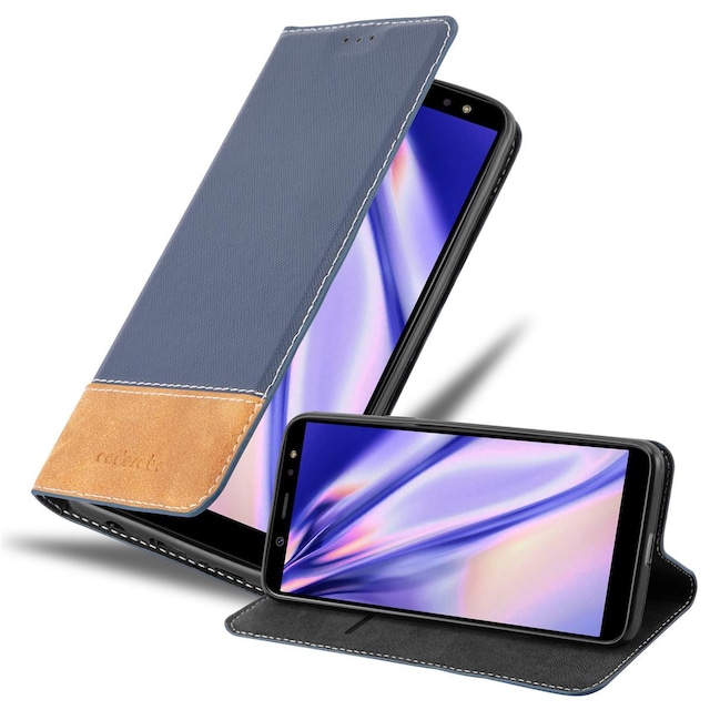 Samsung Galaxy A6 2018 Etui Case Cover (Blå)