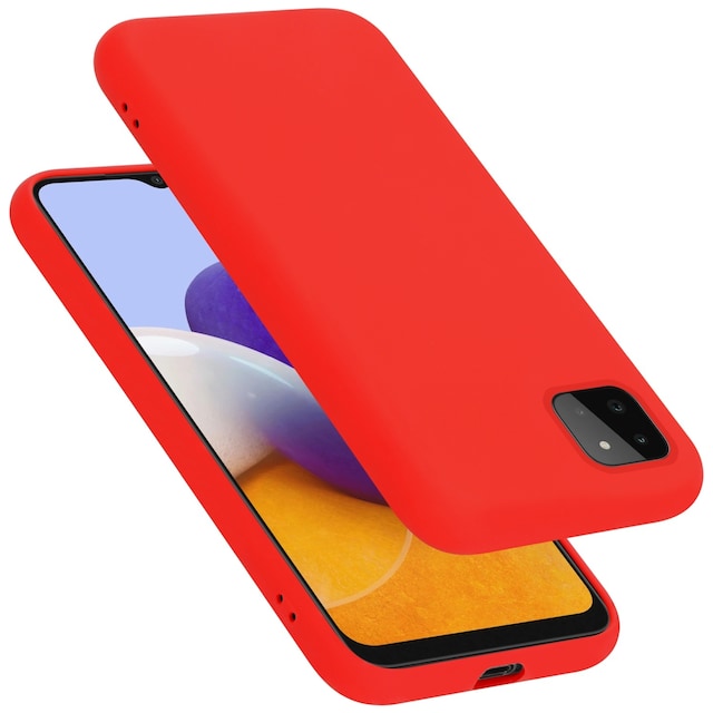 Samsung Galaxy A22 5G Cover Etui Case (Rød)