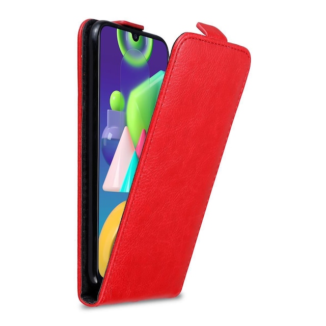 Samsung Galaxy M31 Pungetui Flip Cover (Rød)