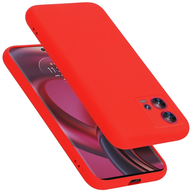 Motorola EDGE 30 FUSION Cover Etui Case (Rød)