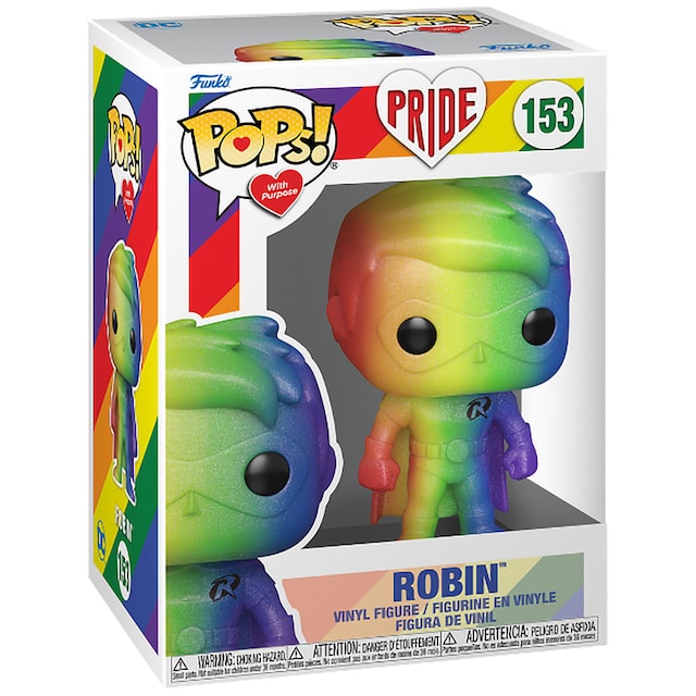 Funko Pop! Vinyl DC Pride Robin figur