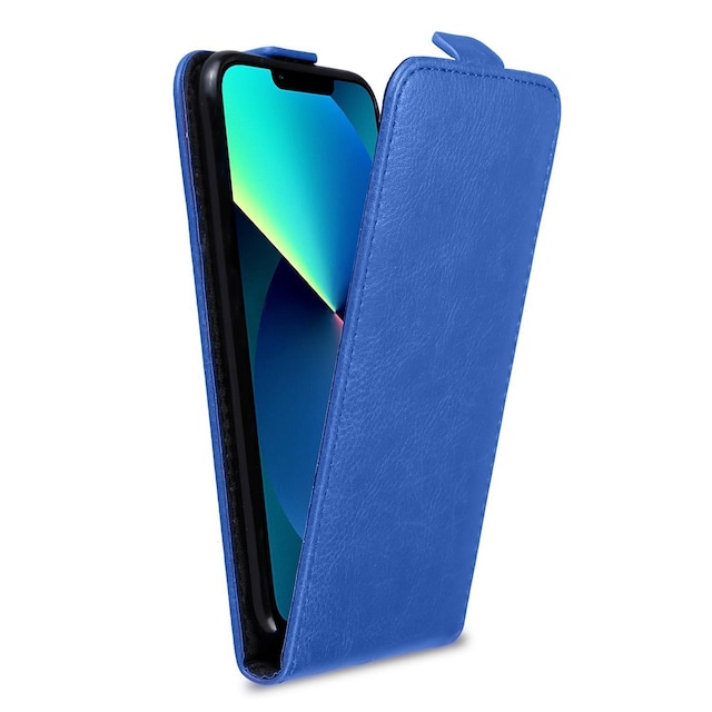 iPhone 13 PRO MAX Pungetui Flip Cover (Blå)