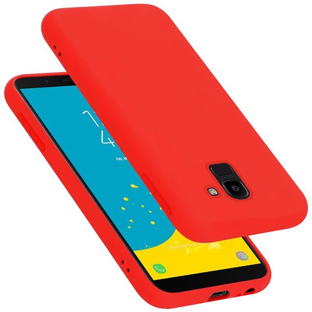 Samsung Galaxy J6 2018 Cover Etui Case (Rød)