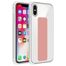 iPhone X / XS Etui Case Cover (Lyserød)