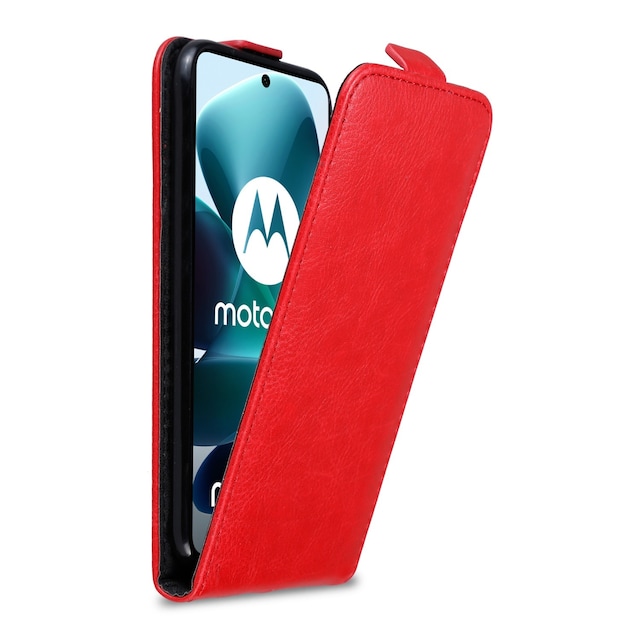 Motorola MOTO G200 5G Pungetui Flip Cover (Rød)