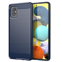 Samsung Galaxy A51 4G / M40s Cover TPU Etui (Blå)