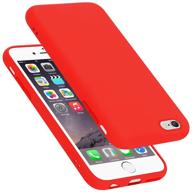 iPhone 6 / 6S Cover Etui Case (Rød)