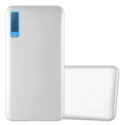 Samsung Galaxy A7 2018 Cover Etui Case (Sølv)