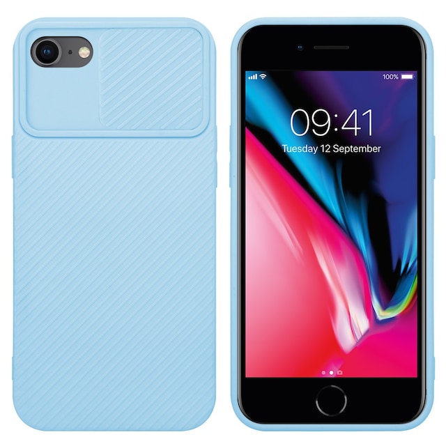 iPhone 7 / 7S / 8 / SE 2020 Cover Etui Case (Blå)