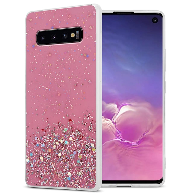 Samsung Galaxy S10 PLUS Cover Etui Case (Lyserød)