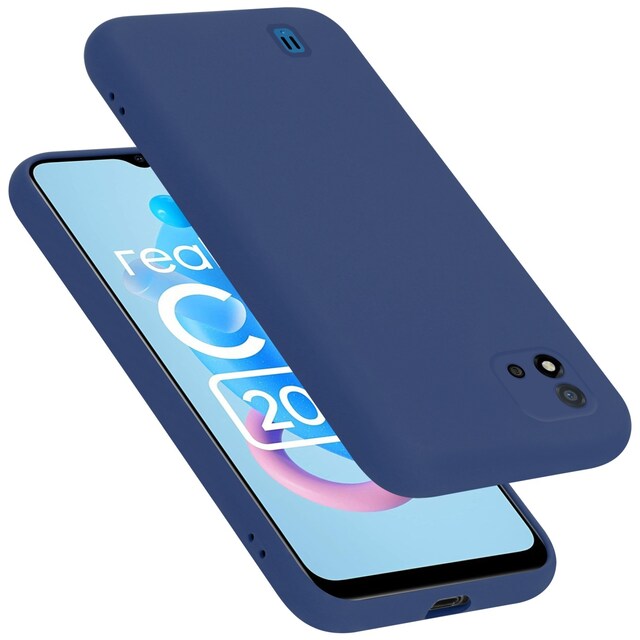 Realme C11 2021 Cover Etui Case (Blå)