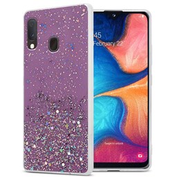Samsung Galaxy A10e / A20e Cover Etui Case (Lilla)