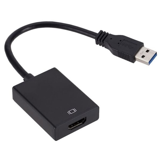 Ekstern Grafikkorts Adapter - USB3.0 til HDMI | Elgiganten