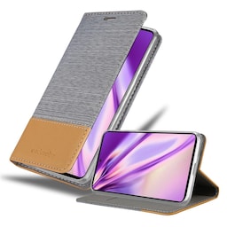 Samsung Galaxy A72 4G / 5G Pungetui Cover Case (Grå)