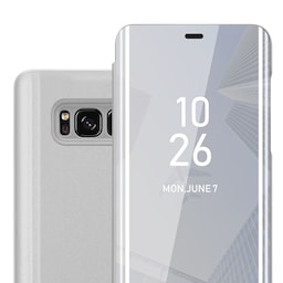 Samsung Galaxy S8 PLUS Pungetui Cover Case (Sølv)