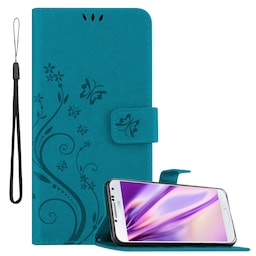 Samsung Galaxy S4 Pungetui Cover Case (Blå)