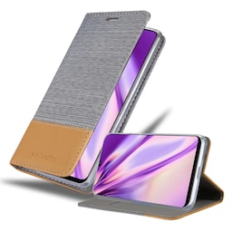 Samsung Galaxy A42 4G Pungetui Cover Case (Grå)