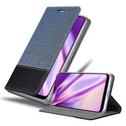 Samsung Galaxy A20s Pungetui Cover Case (Blå)