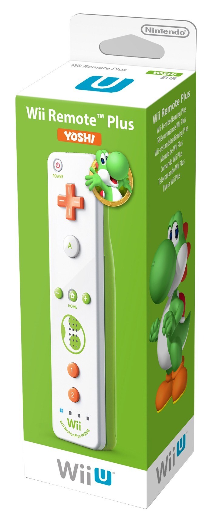 Wii Remote Plus Controller (Yoshi) - Nintendo tilbehør - Elgiganten
