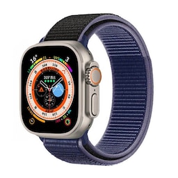 Nylon Urrem Apple Watch Ultra (49mm) - Midnight black
