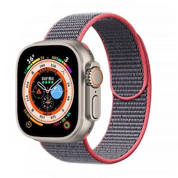 Nylon Urrem Apple Watch Ultra (49mm) - Electric pink