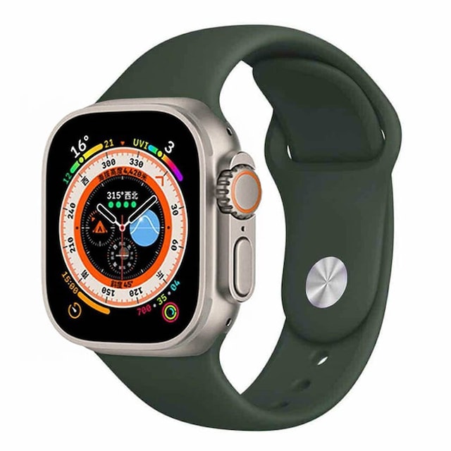 Sport Urrem Apple Watch Ultra (49mm) - Dark Olive