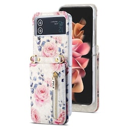 POLA Flower cover Samsung Galaxy Z Flip 3 - White