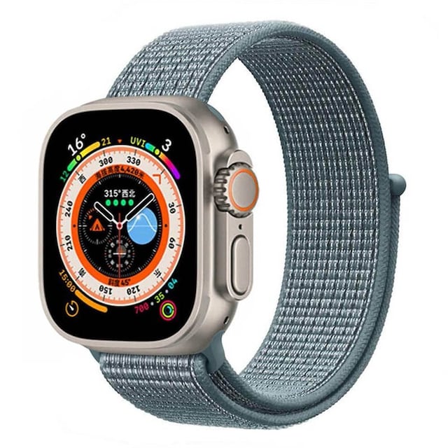 Nylon Urrem Apple Watch Ultra (49mm) - Celestial teal