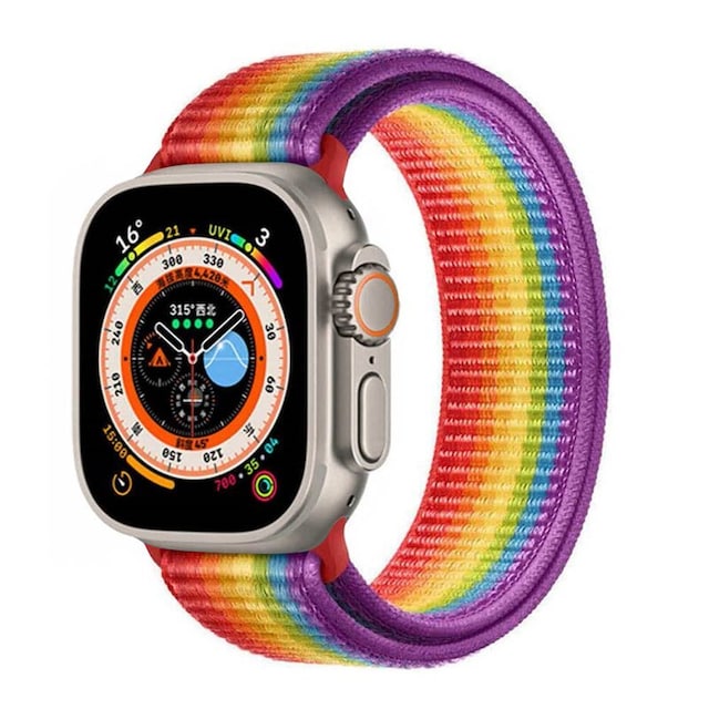 Nylon Urrem Apple Watch Ultra (49mm) - Pride Edition