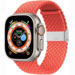 Flettet Urrem Apple Watch Ultra (49mm) - Red