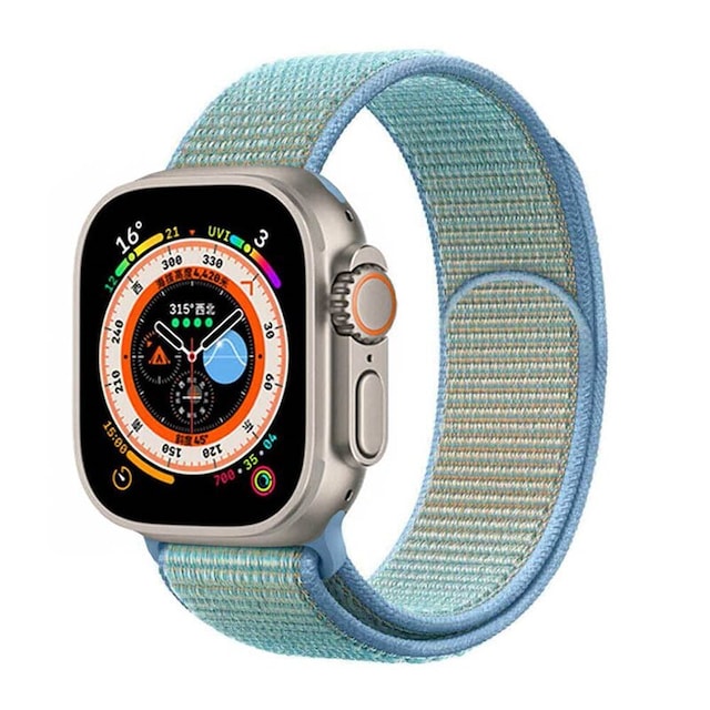 Nylon Urrem Apple Watch Ultra (49mm) - Corn flower