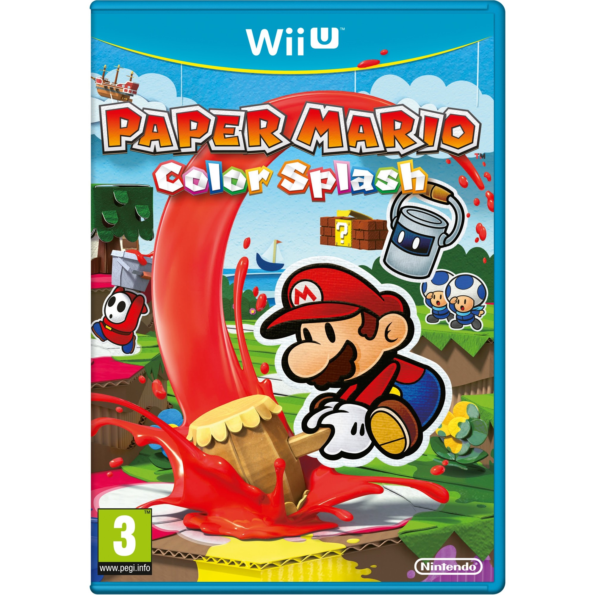 Paper Mario Color Splash - Wii U | Elgiganten